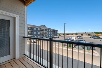 Private balcony